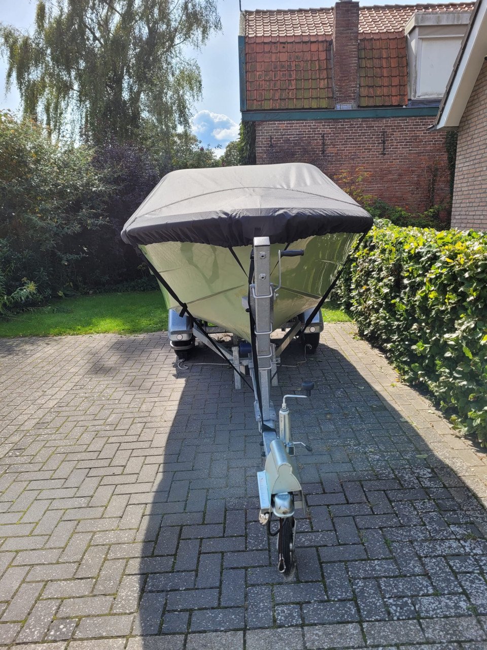 Almar 430, 15 pk 4 takt Mercury met trailer