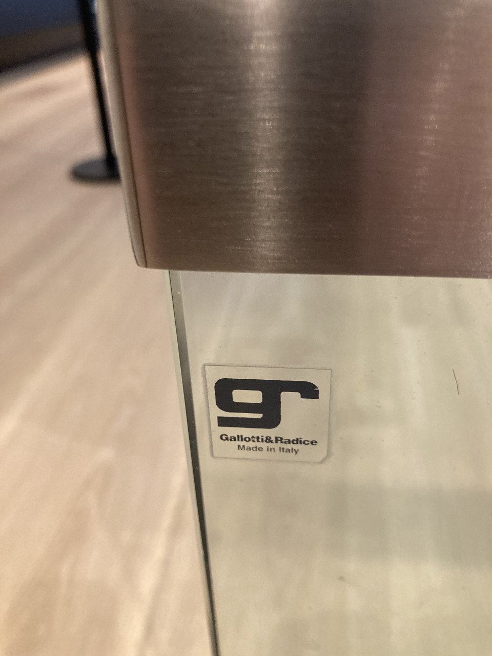 Glazen salontafel