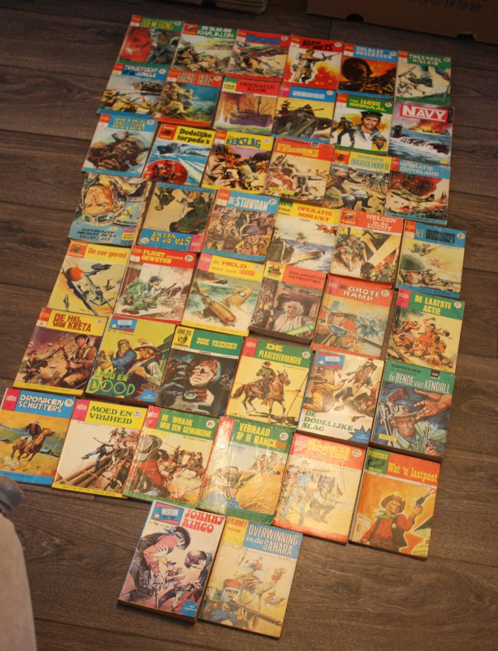 Grote partij strips-westerns-oorlog