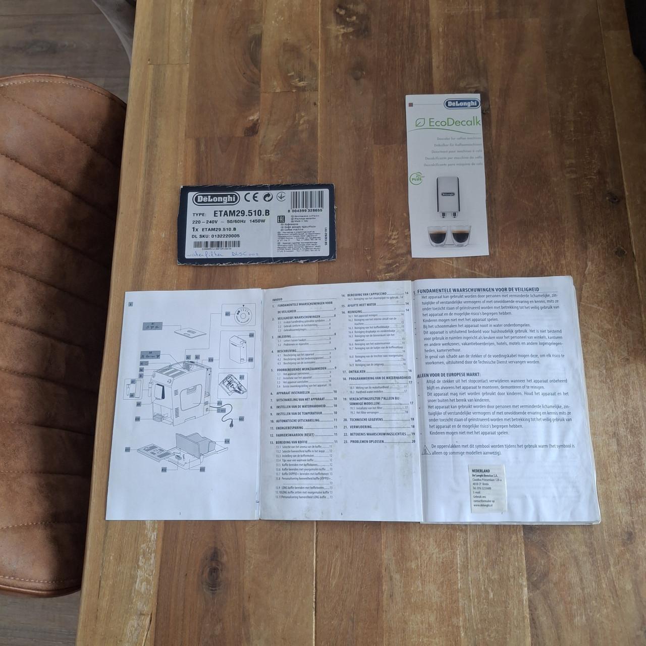 DeLonghi koffiebonen machine