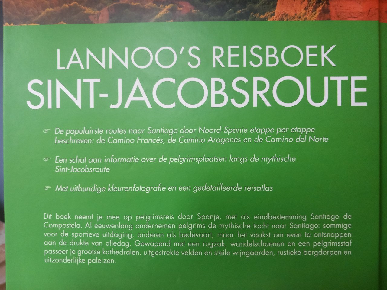 Reisboek Sint Jacobsroute