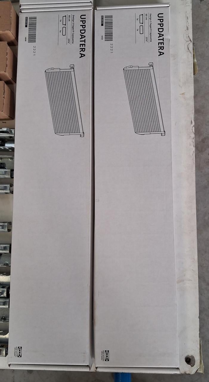 Ladegeleiders en ladeverdelers.