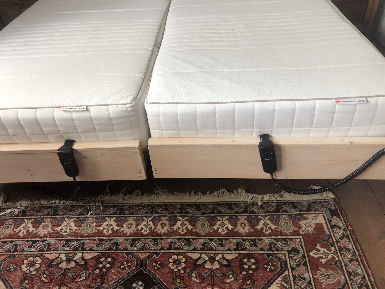 Electrisch verstebaar bed 2x