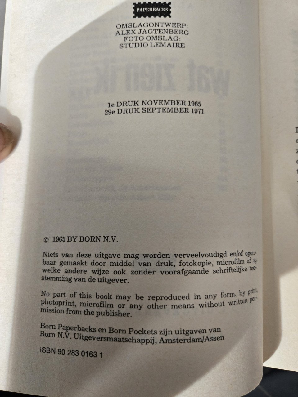 Boek : Wat zien ik... van Albert Mol 1971 29e druk
