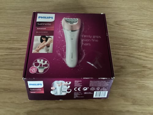 Philips Satinelle Advanced BRE640 GOES ladyshave scheer- en epileerapparaat