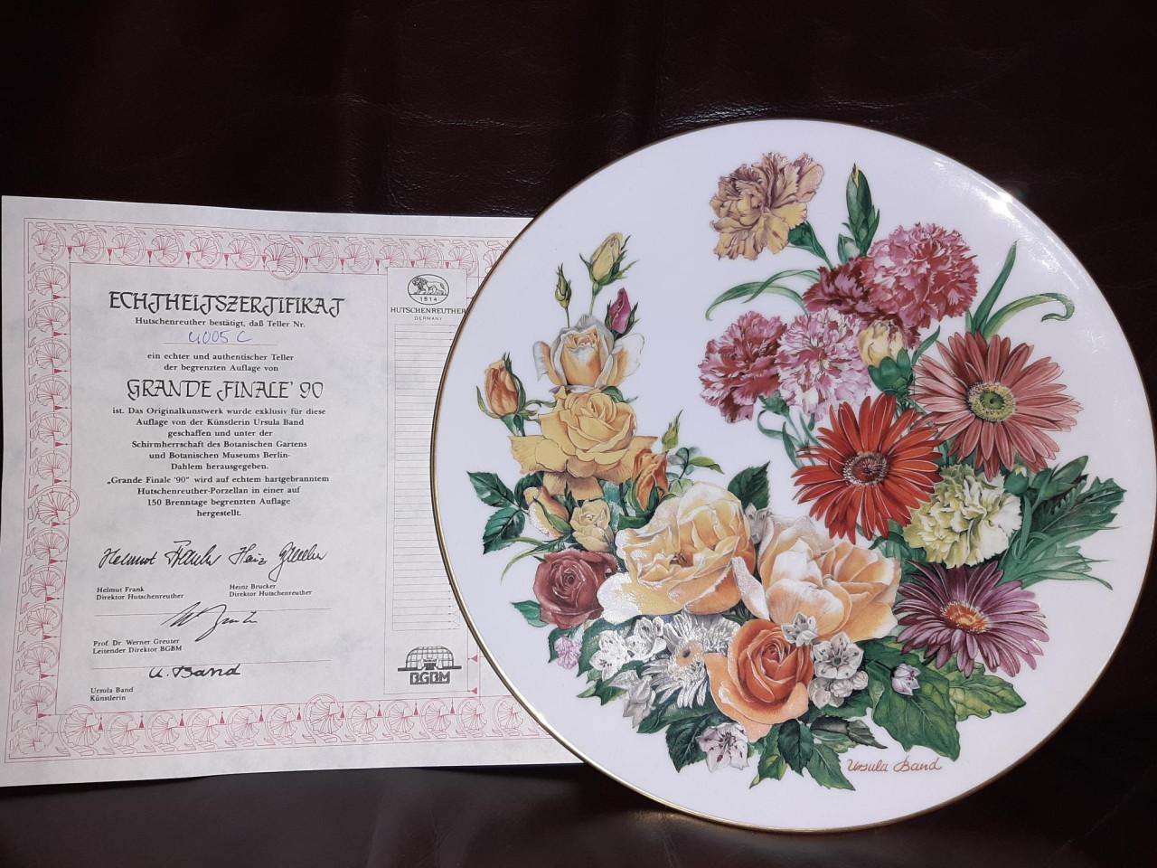 Hutschenreuther borden Grande Finale 1989 t/m 1999