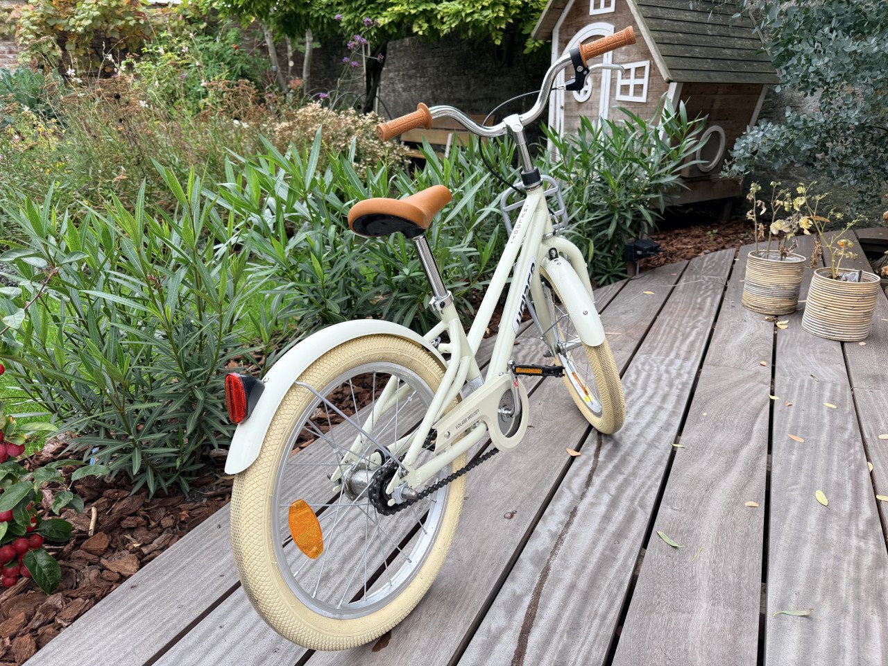 Volare Melody Kinderfiets - Meisjes - 18 inch - Zand