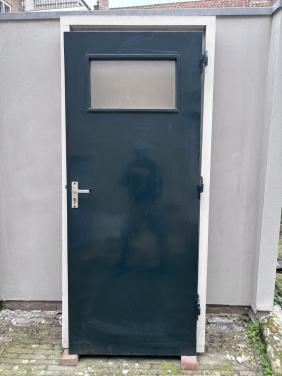 Harthouten kozijn incl. buitendeur
