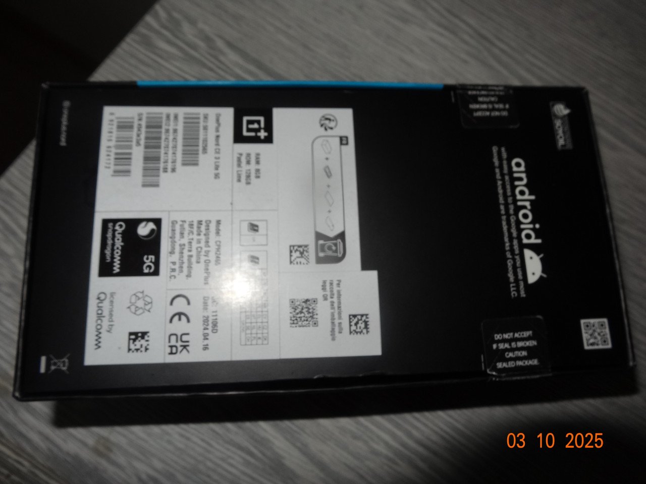One Plus Nord Ce3 lite gsm 5G