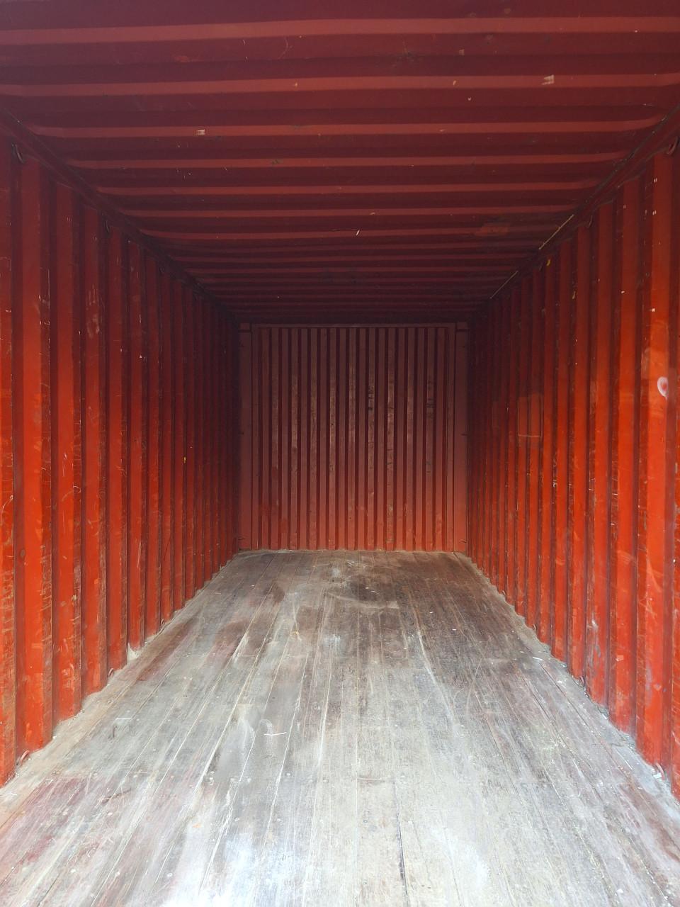 Container 20ft, zeecontainer, opslagruimte, berging