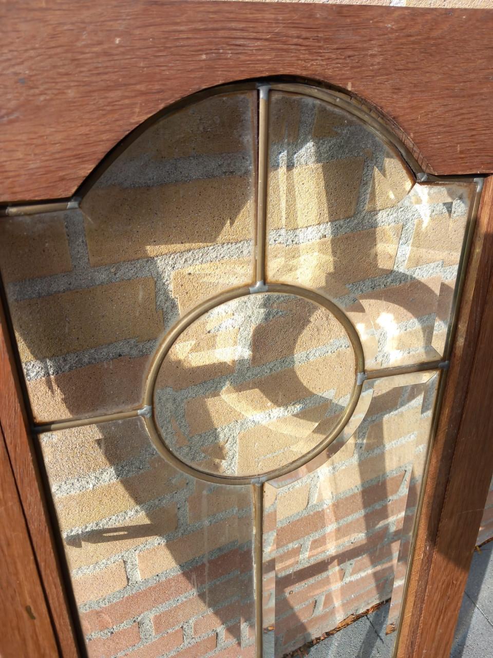 Glas in lood deurtje