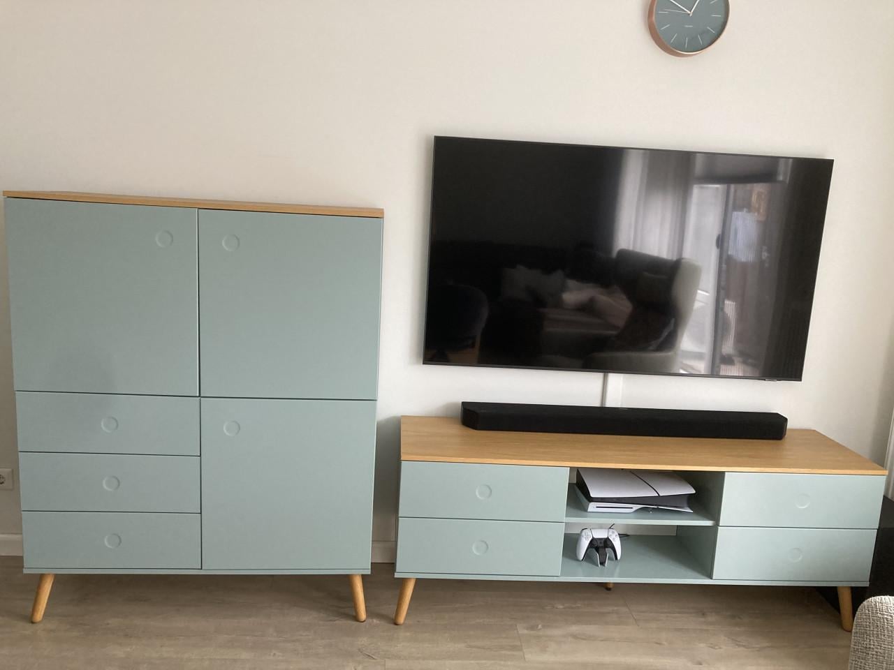 Tvkast + opbergkast