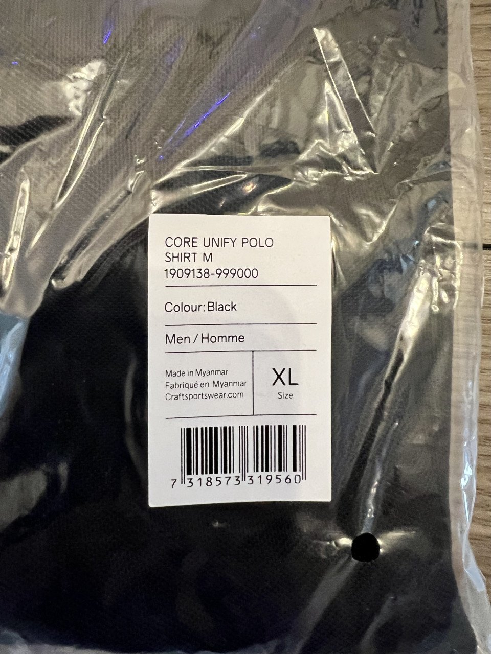 Craft unify polo zwart