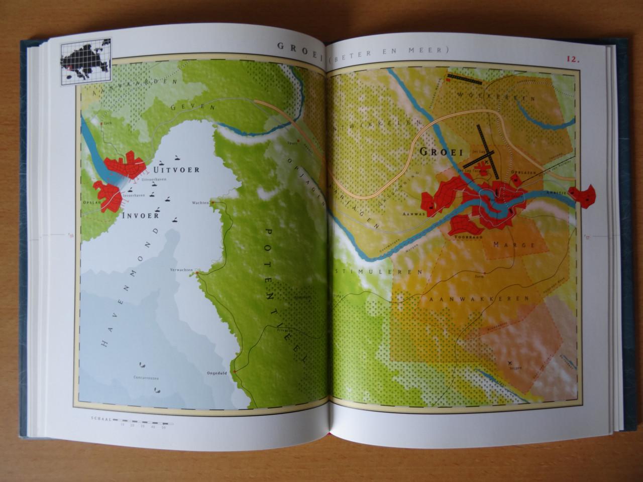 ATLAS VAN DE BELEVINGSWERELD met kaart - Louise v Swaaij en Jean Klare