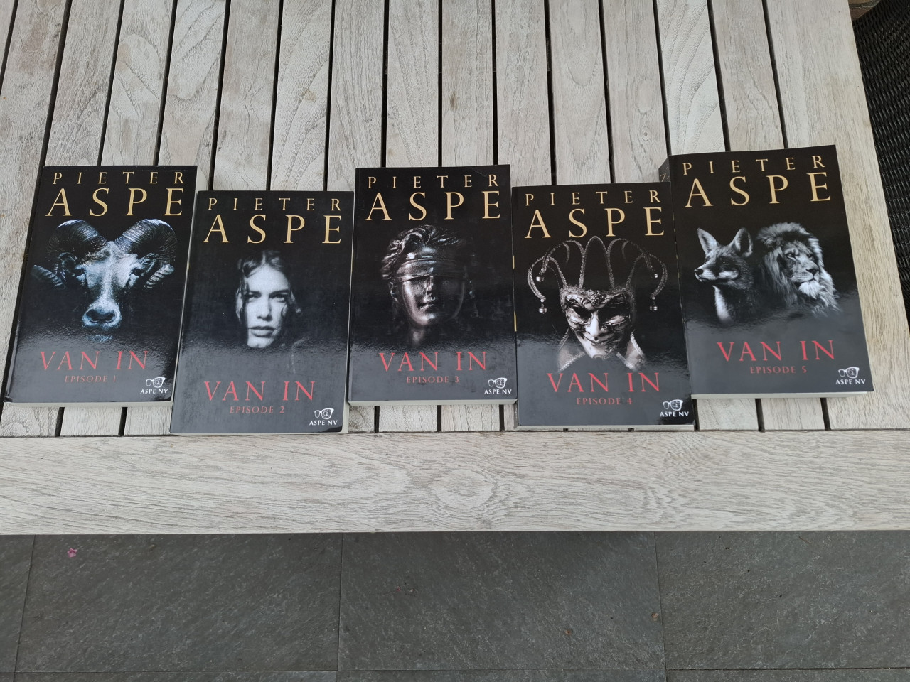 Boekenreeks van Pieter Aspe