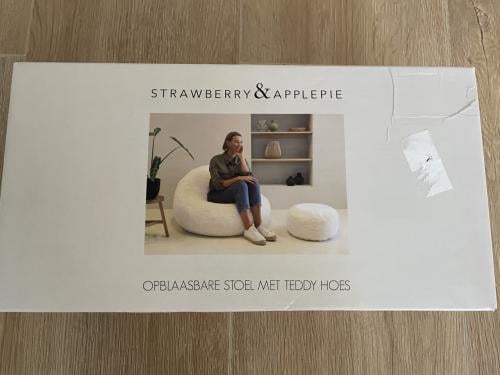 Strawberry & ApplePie Opblaasbare Stoel