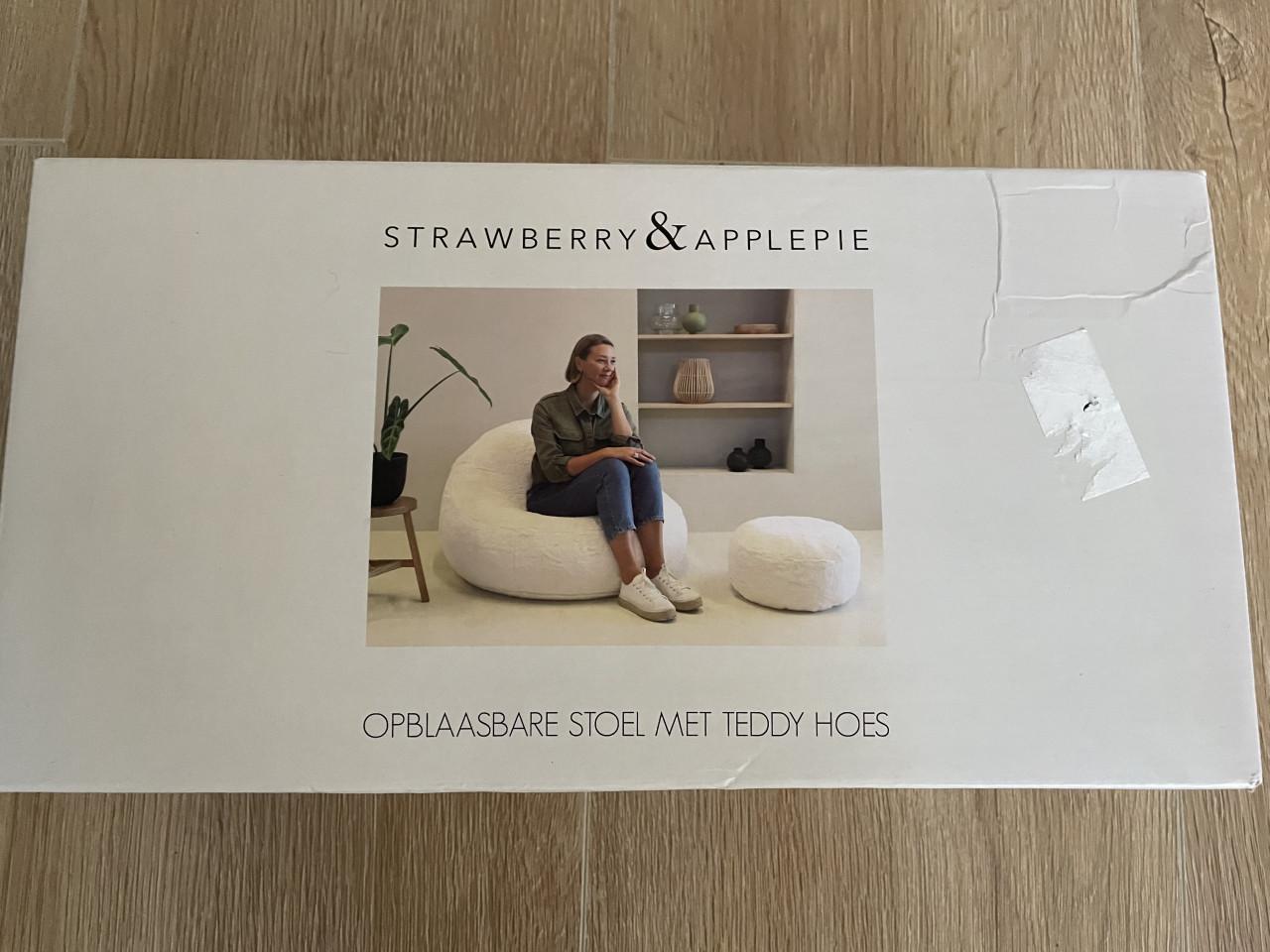 Strawberry & ApplePie Opblaasbare Stoel