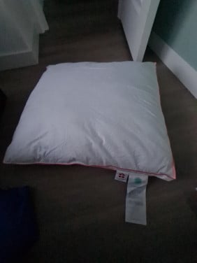 Hoofdkussen zo goed als nieuw