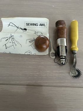Leder reparatie set
