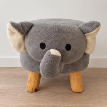 🐘 Schattig olifant krukje – grijs