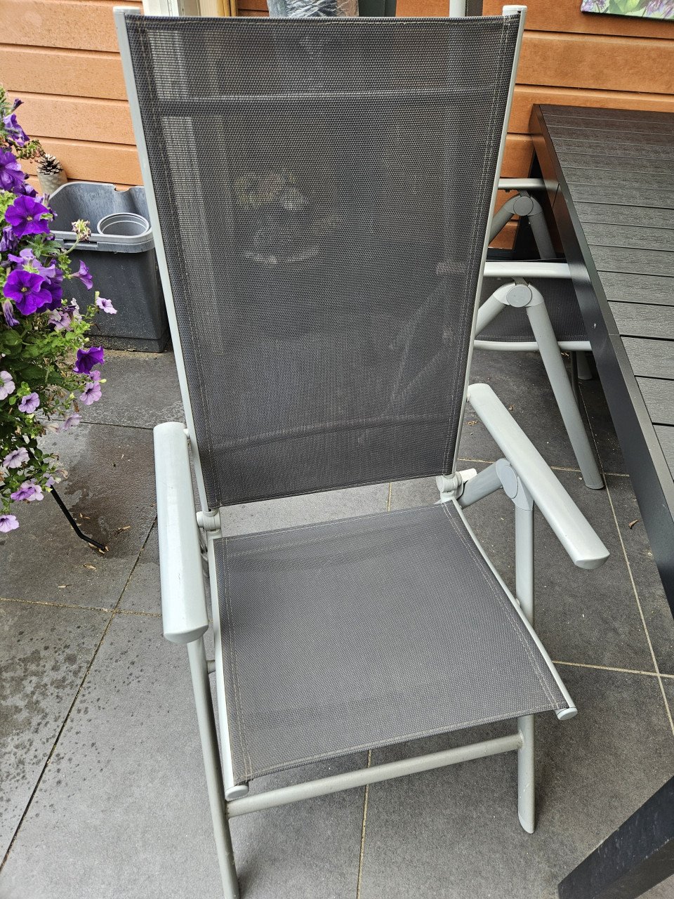 Tuintafel met 4 stoelen