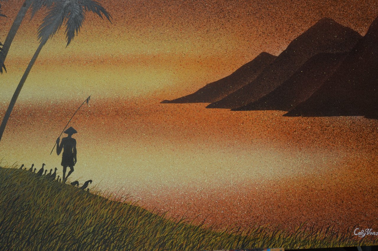'De eendenhoeder' Cary Venselaar 1993