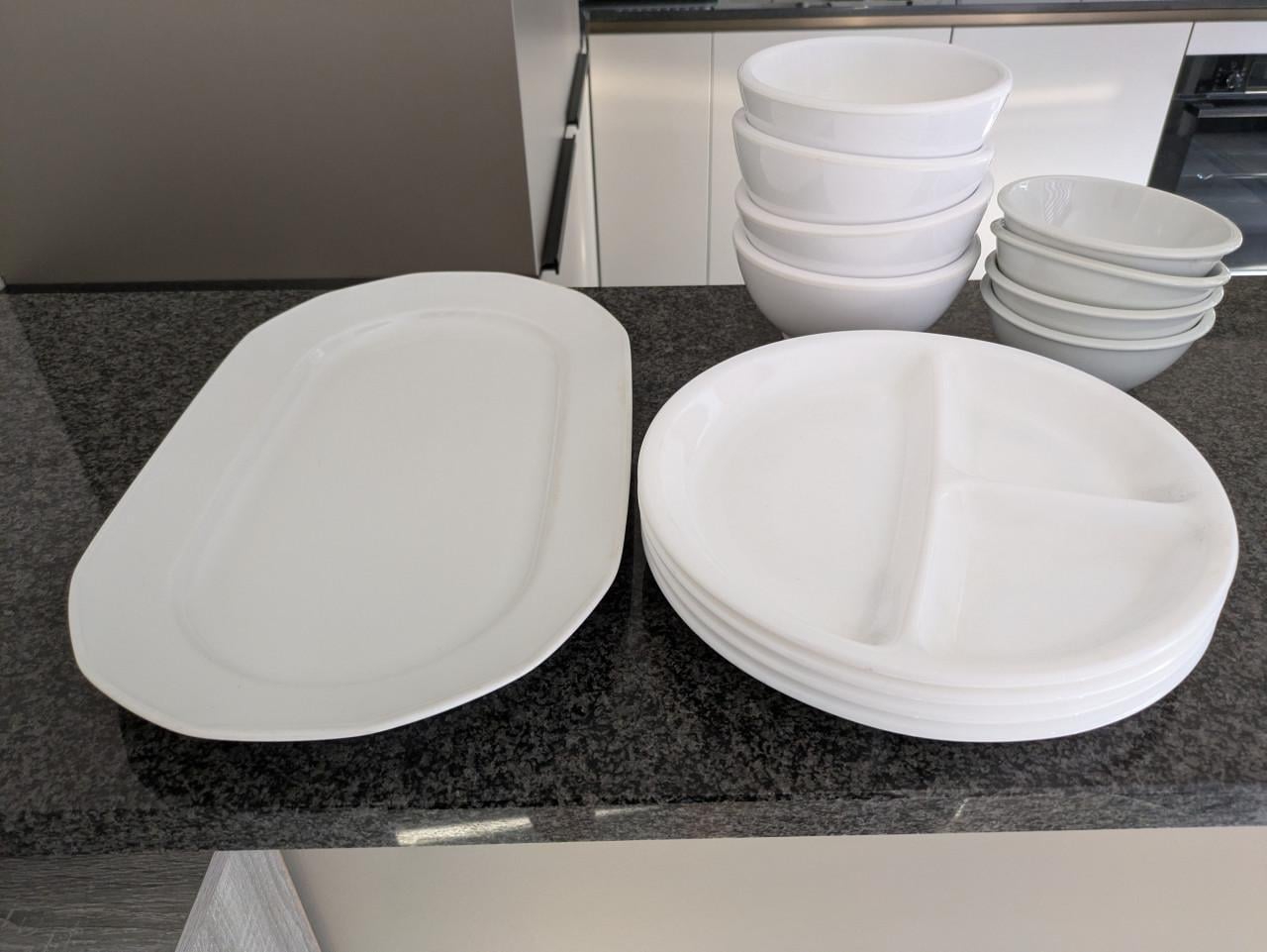 Servies, borden, schalen
