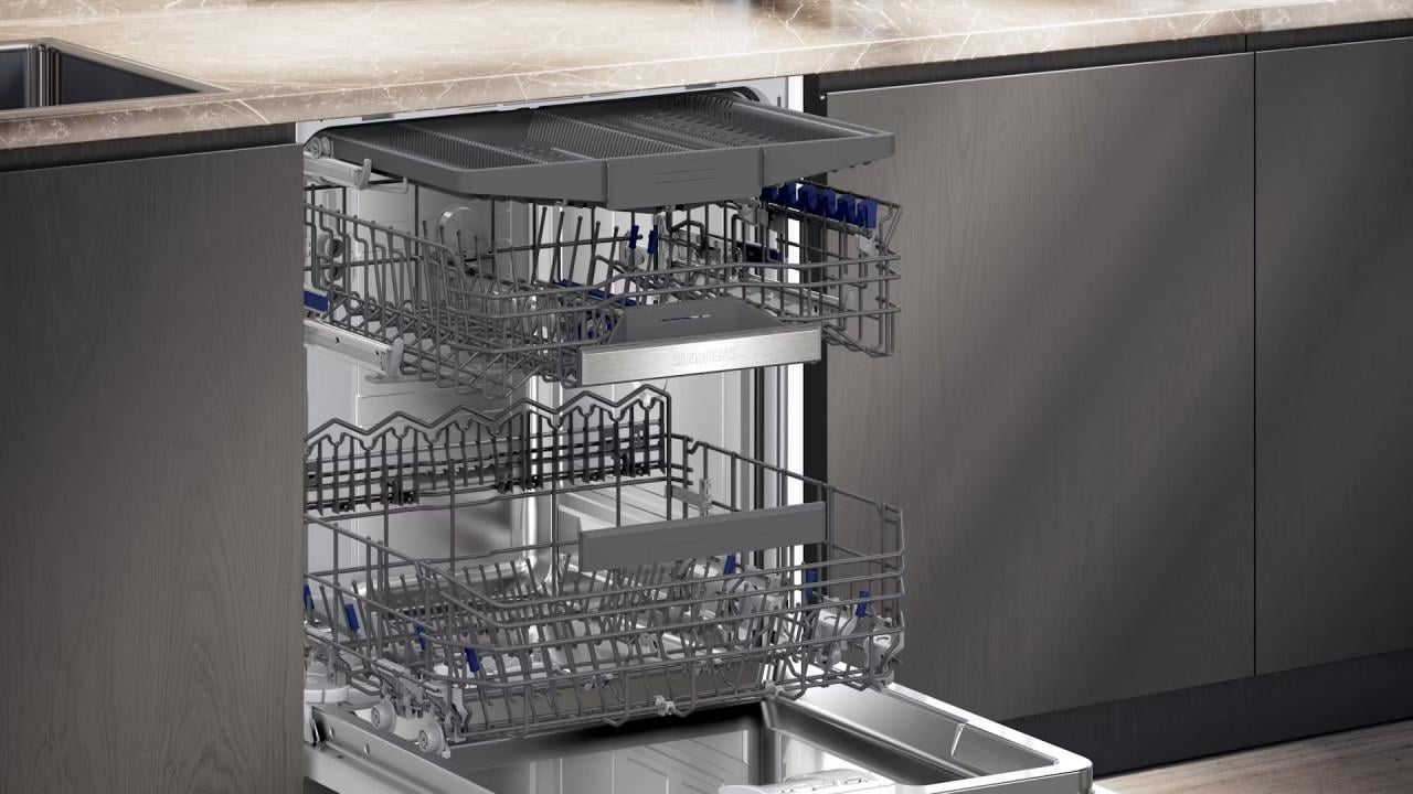 Nieuwe Siemens SN55ES12CE inbouw vaatwasser met besteklade en WIFI