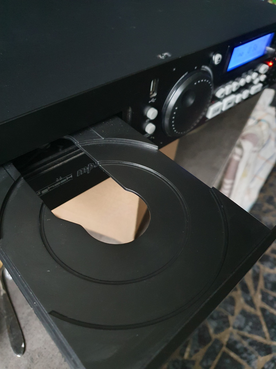 Werkende professionele STAGELINE CD-196USB speler...