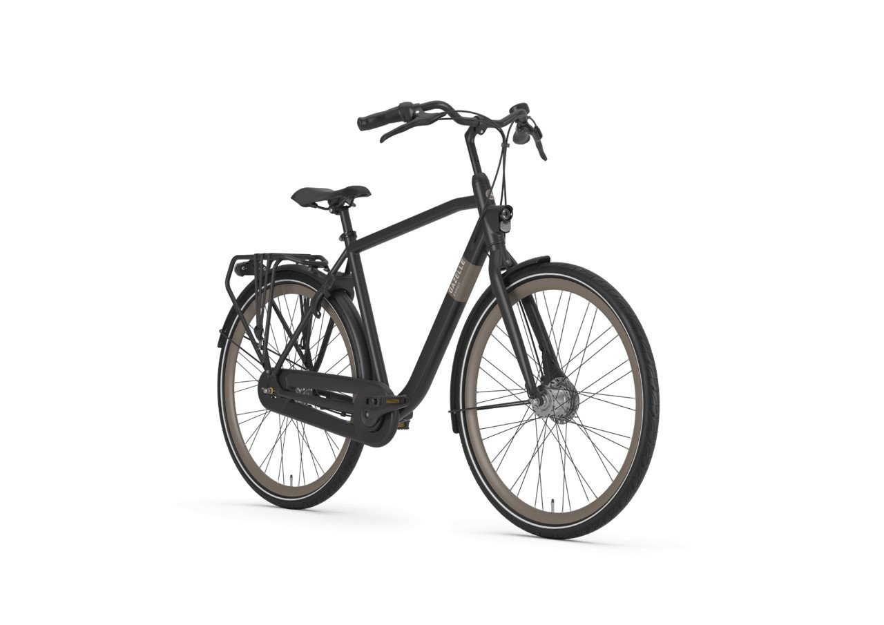 De Gazelle Esprit RN/C3/C7 vederlichte robuuste stadsfiets en schoolfiets