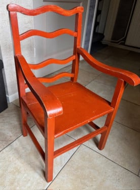 Kinderstoeltje, vintage zestiger jaren