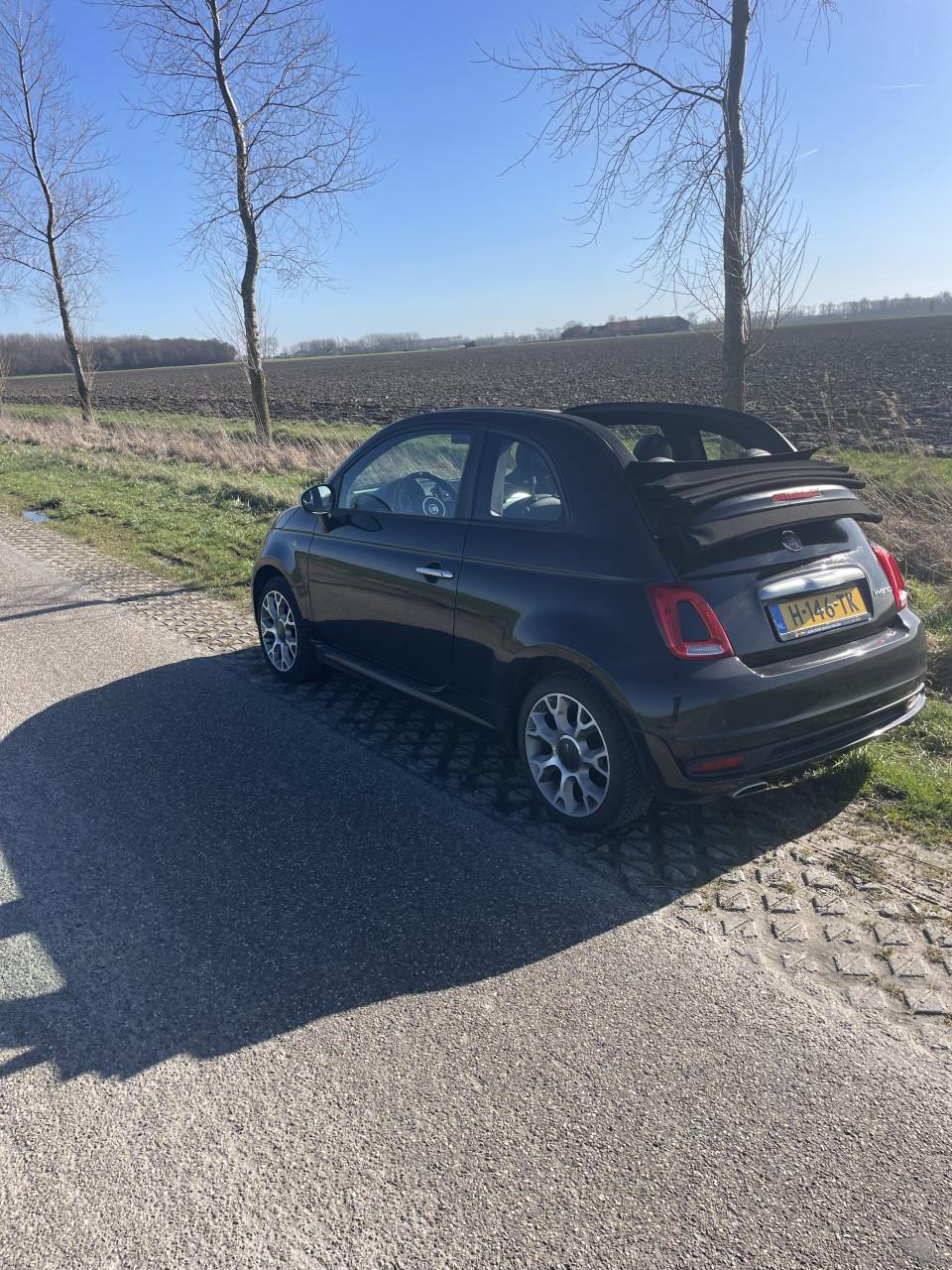 Fiat 500 cabriolet hybride rock star