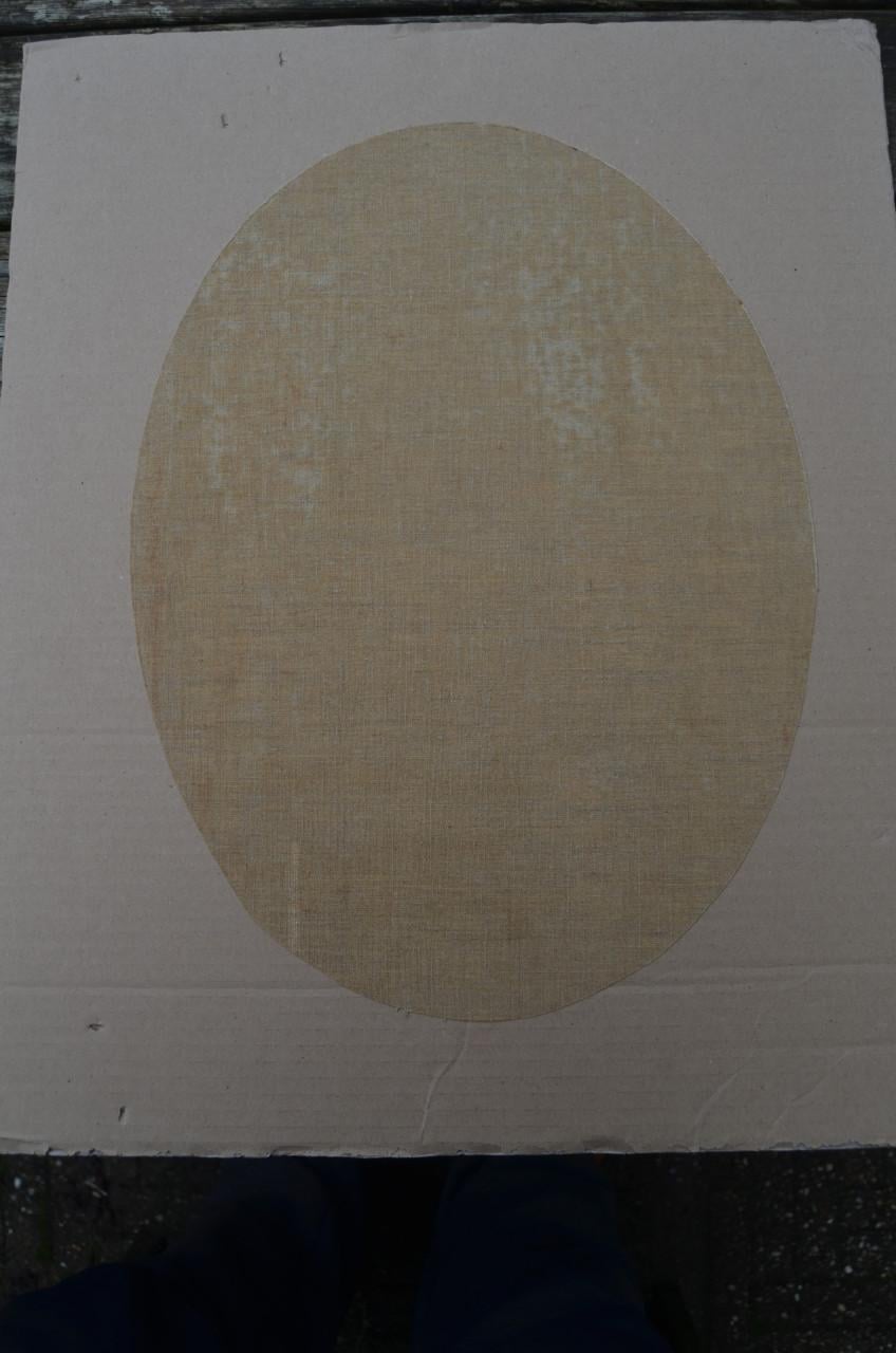 Aaaah wat lief! Tineke!! Olieverf op doek.