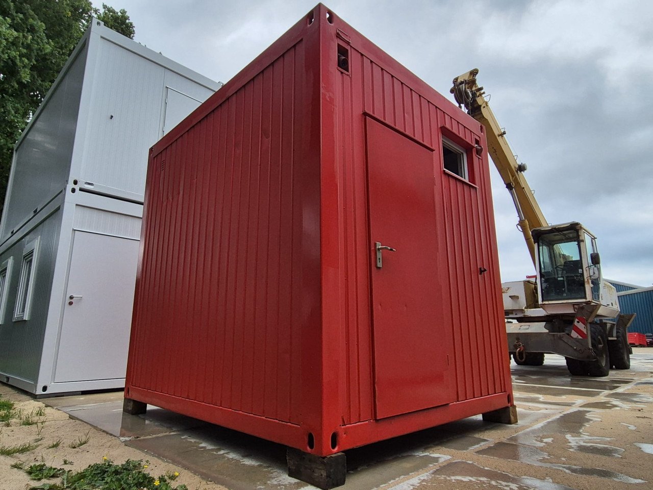 10ft toiletunit / sanitairunit / wc unit / mobiel toilet