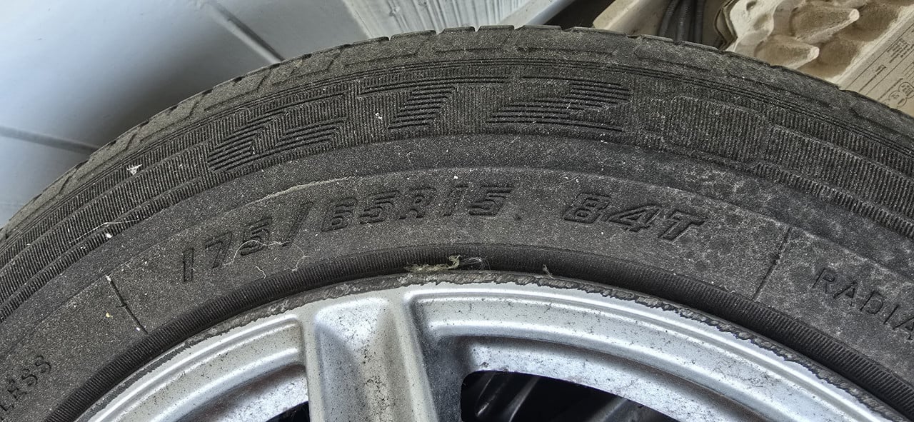 Honda jazz lichtmetalen velgen 15 inch