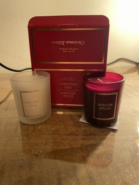 Nieuwe kerst geur kaarsen