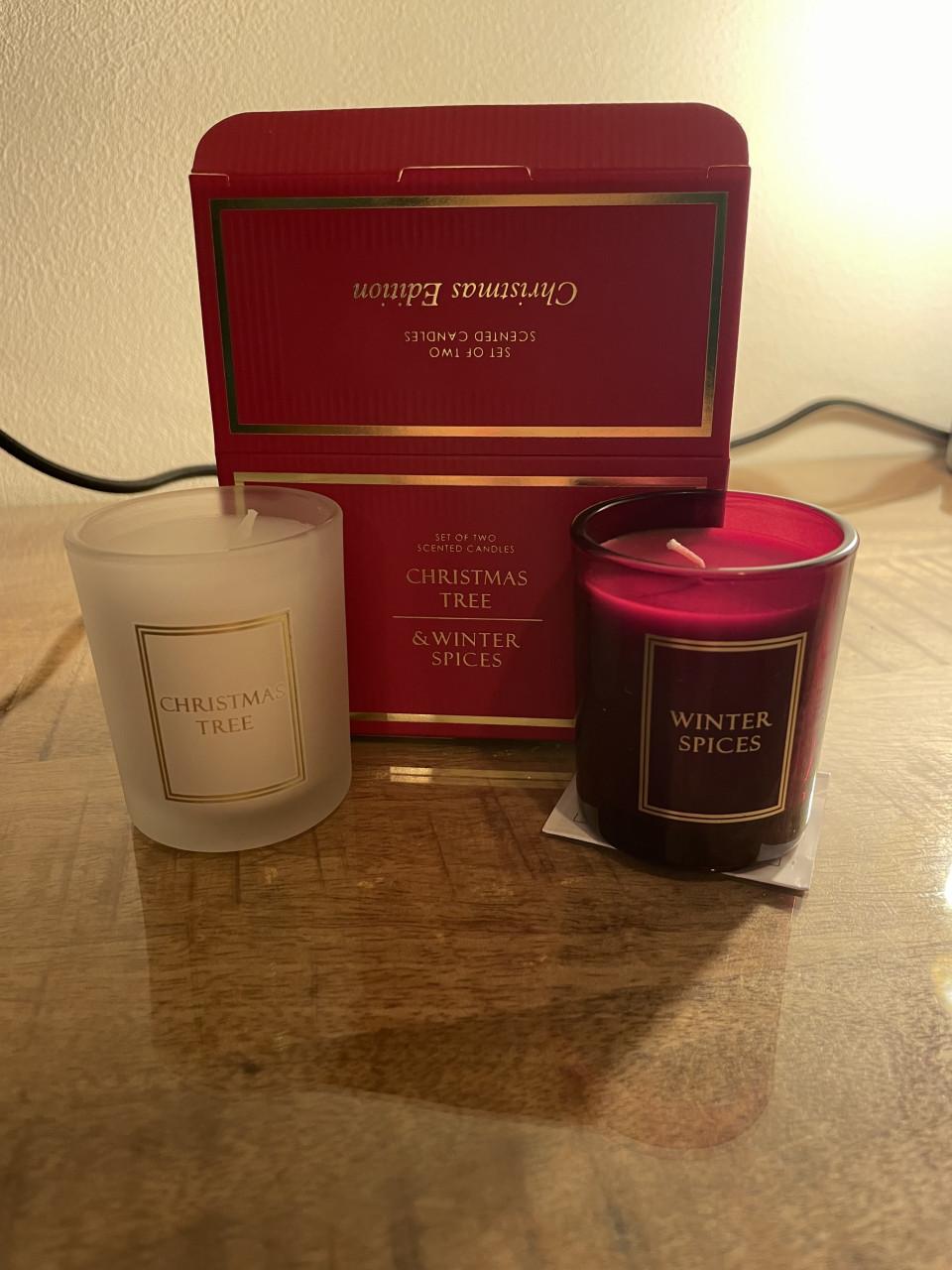 Nieuwe kerst geur kaarsen