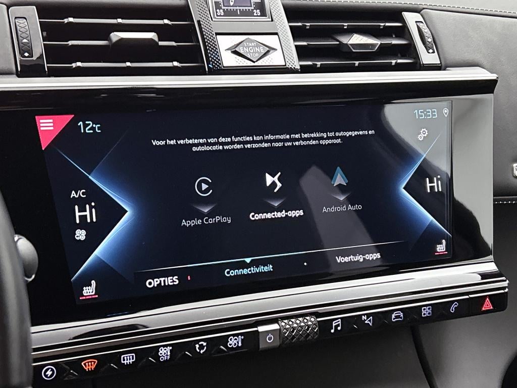 Ds Ds 7 crossback e-tense 300pk 4x4 automaat louvre | leder | adaptive crui