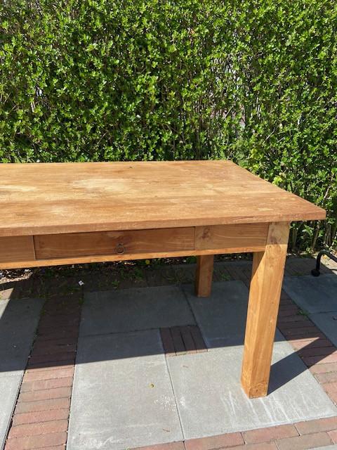 Teak houten eettafel