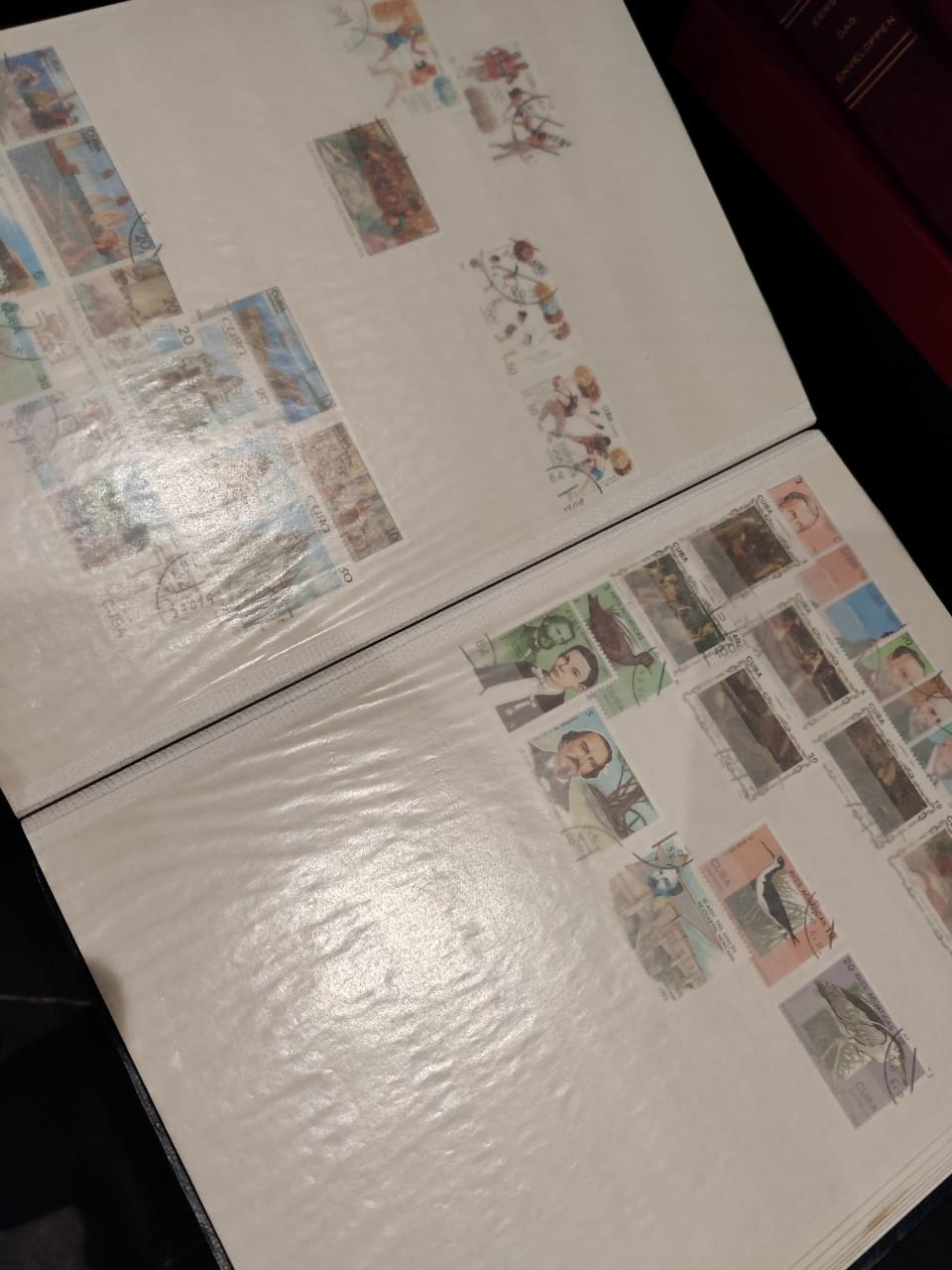 Verzameling Cuba in dik album