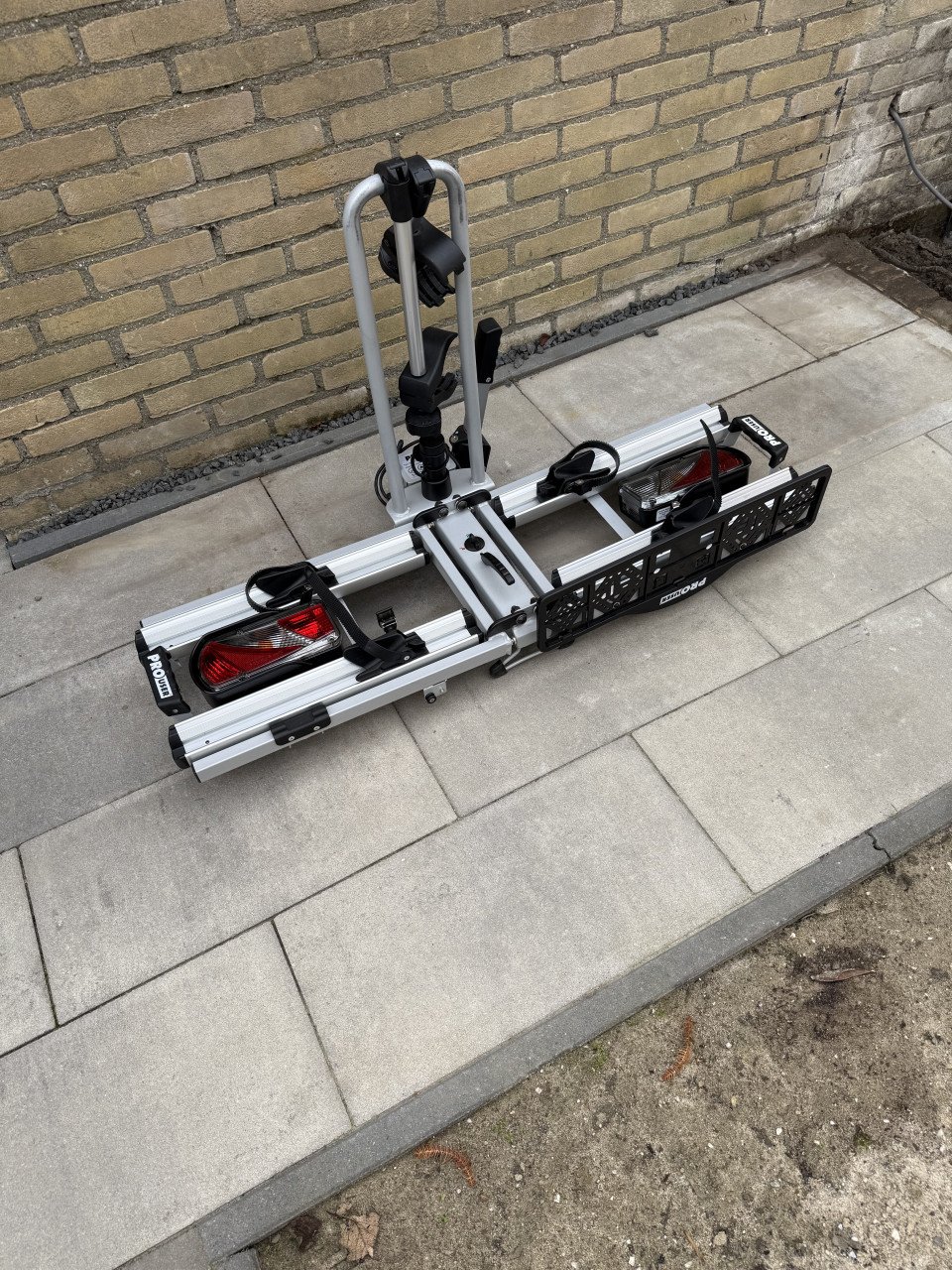 Pro User Diamant opvouwbare fietsendrager incl sleutels en tas