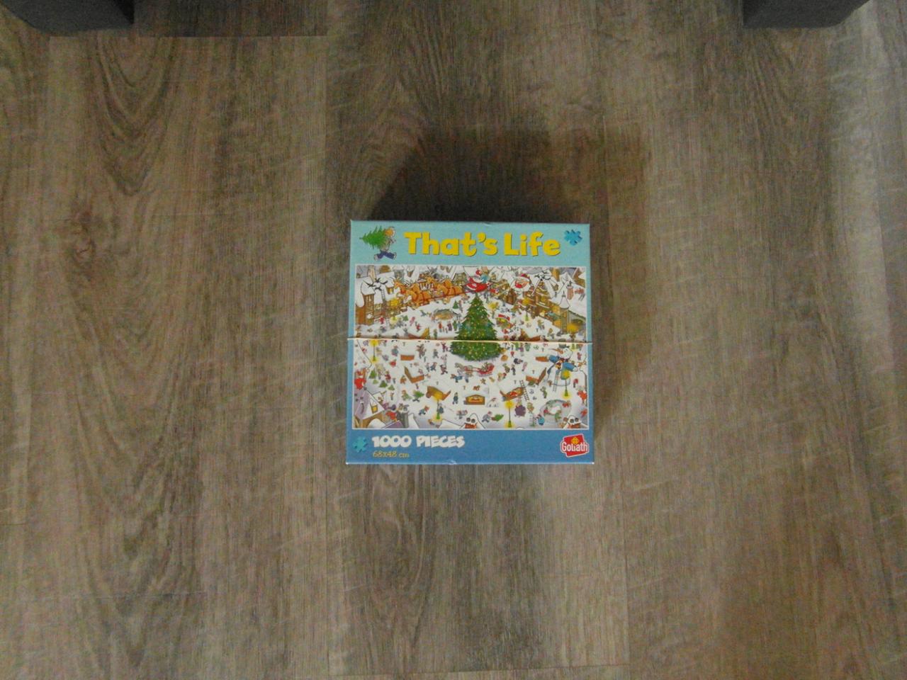 That's Life puzzel 1000 stukjes. Kerstmis (nieuw in de doos)