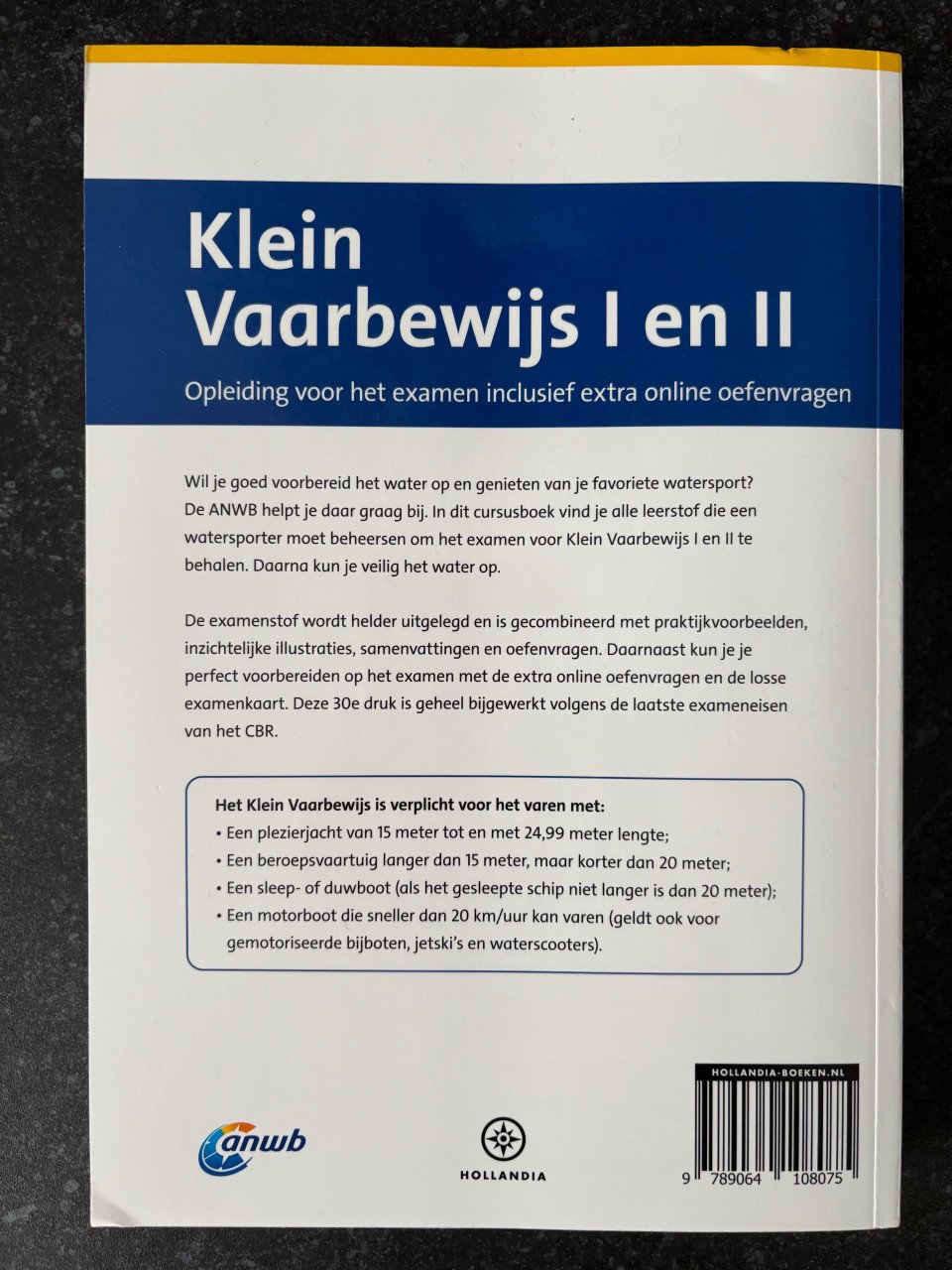 Klein Vaarbewijs I en II - anwb