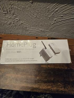 HomePlug Powerline Internet Starterkit 200 Mbps WiFi