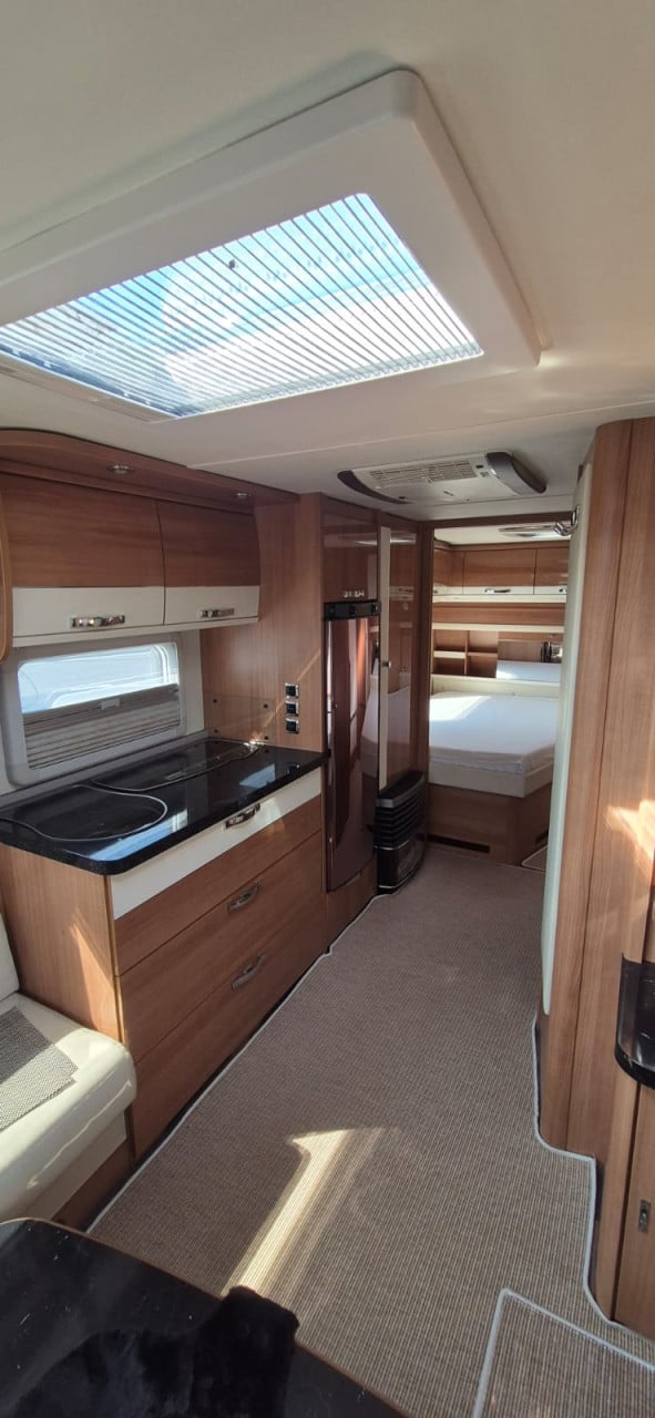 Tabbert Puccini 650, bj 2017, zeer netjes. € 18.950,-