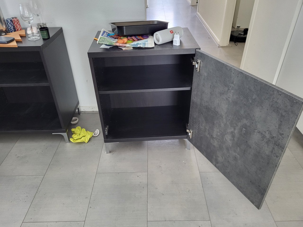 Ikea buffet kast en 2 lage kastjes, serie BESTA
