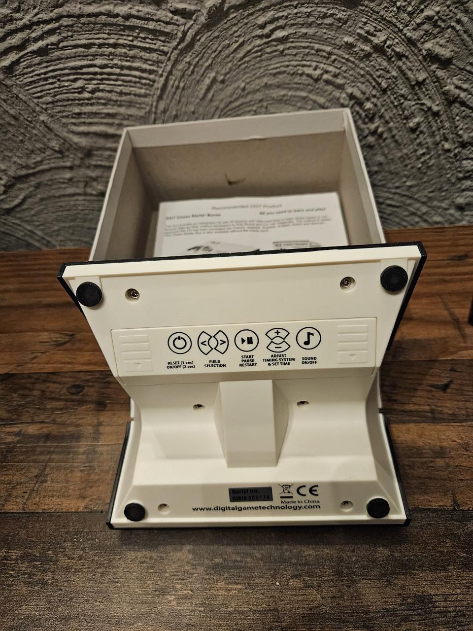 Zgan DGT Easy Game Timer - Schakklok voor bordspellen