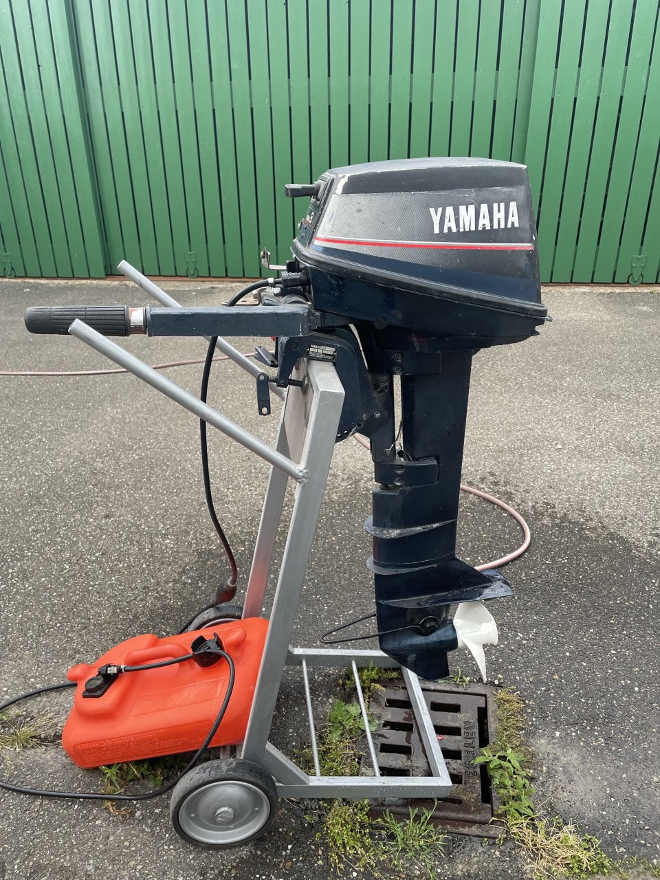 Yamaha 8PK 2T langstaart + afstbed