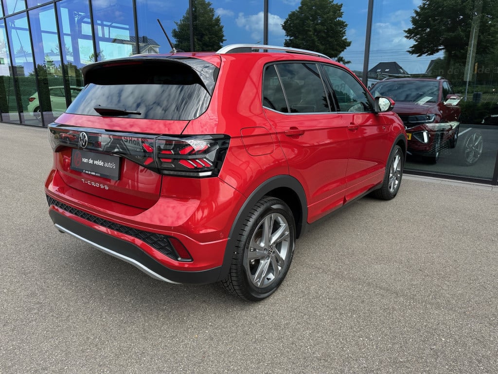 Volkswagen T-cross 1.0 tsi dsg r-line | iq light | dode hoek | keyless | vi