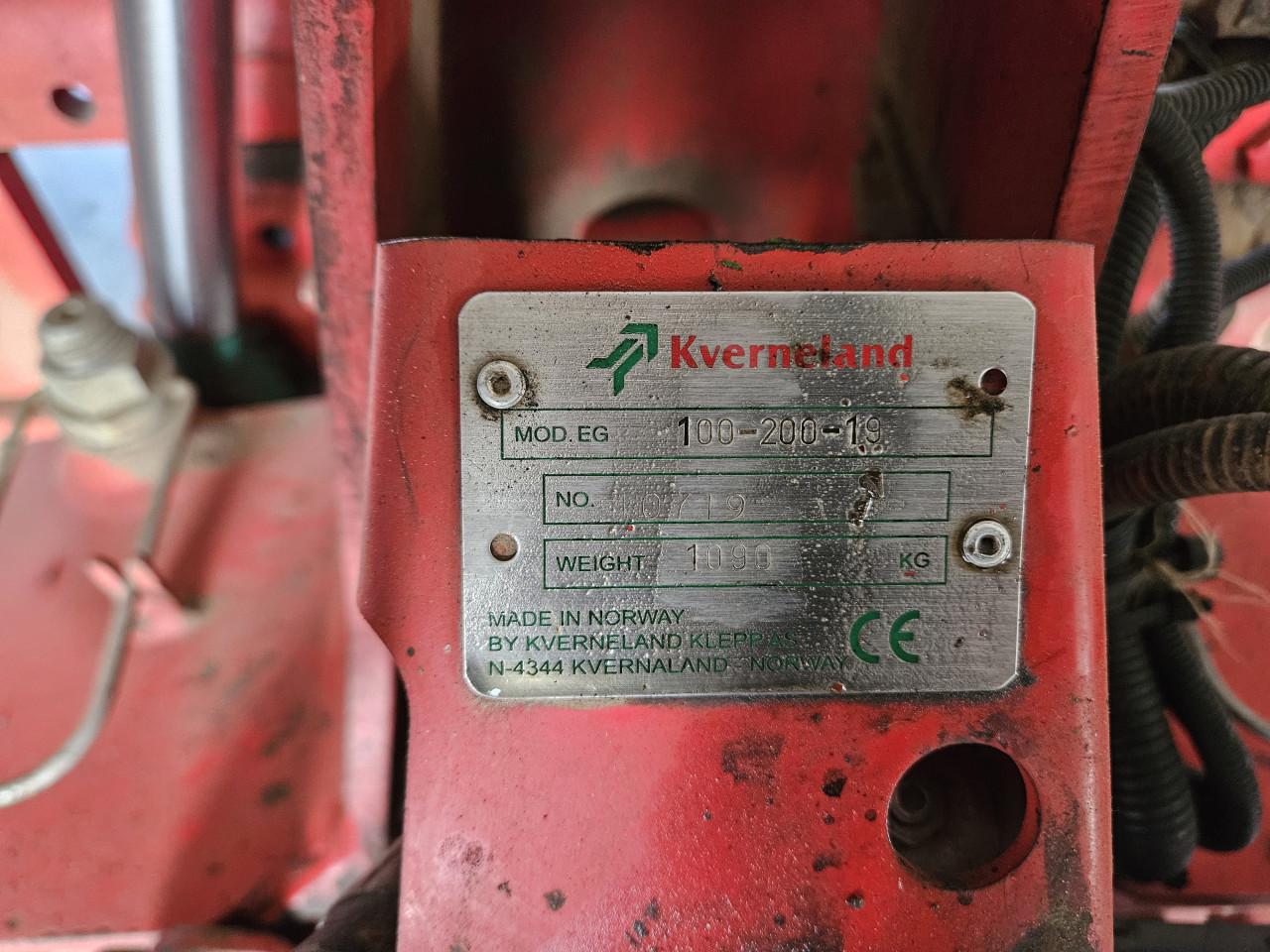 Kverneland EG 100-200-19 3 ploeg 3 schaar